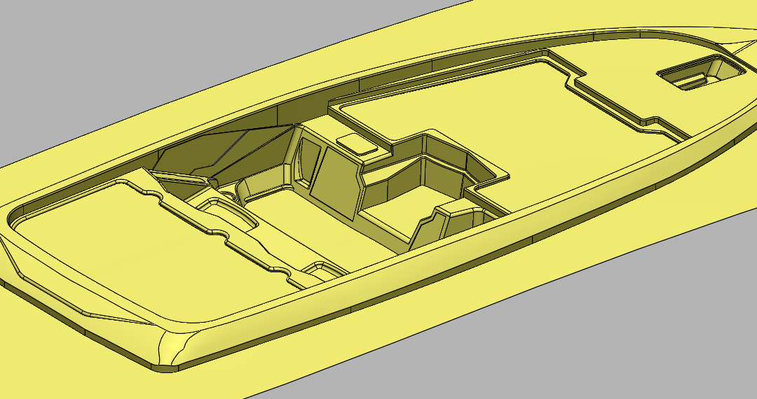 3D Modeling of a Boat Hull and Deck