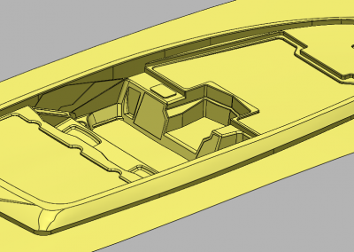 3D Modeling of a Boat Hull and Deck