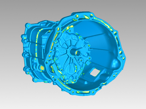 3D Scanning & Reverse Engineering a Transmission Casing