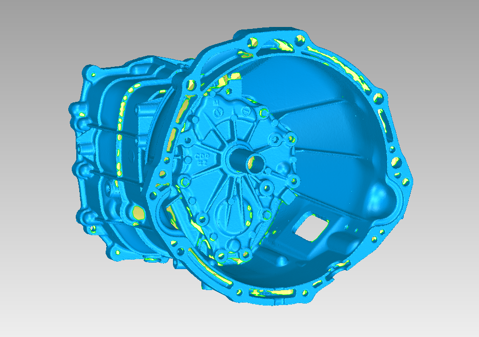 3D Scanning & Reverse Engineering a Transmission Casing