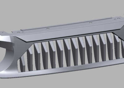 3D Scanning and Modeling Jeep Wrangler Front Grills