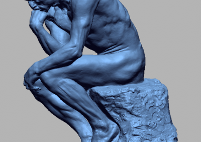 3D Scanning & Reverse Engineering Auguste Rodin’s “The Thinker”