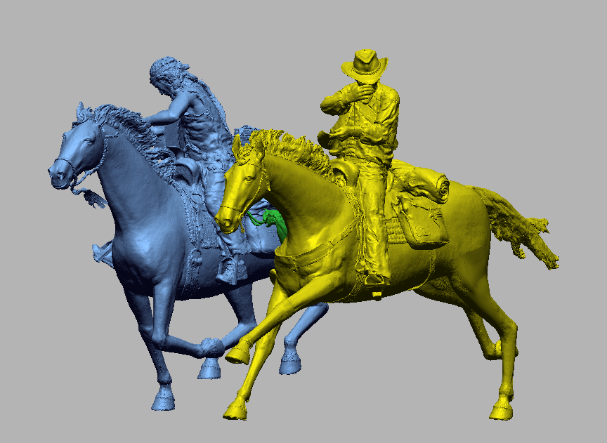 Enlargement and Reduction of Sculptures Using 3D Scanning