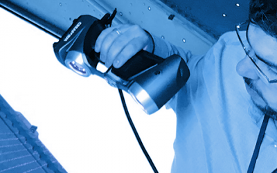 3D Scans and CAD Models for Designing Antenna Mounts on Aircraft for SAR Systems