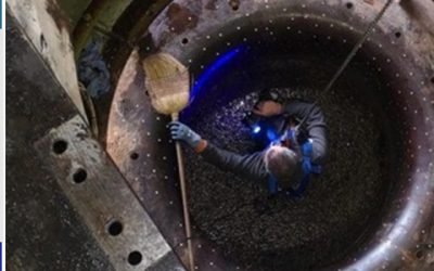 3D Scanning a Suction Pipe in Hydropower Plant