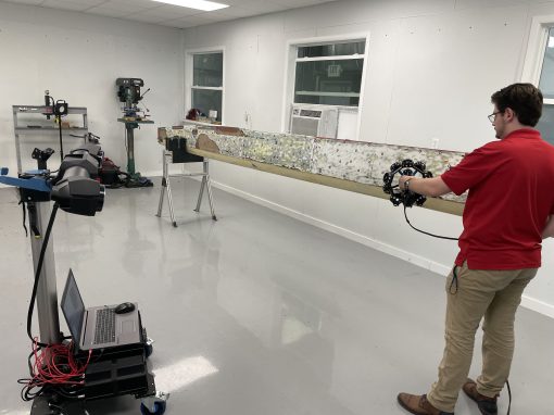 Advancing Aerospace Maintenance: NeoMetrix Technologies Digitizes Helicopter Blades for Advanced Composite Structures