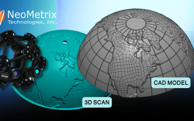 Reverse Engineering a Vintage Chrome Globe: From 3D Scan to Manufacturing-Ready CAD