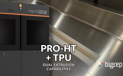 Flexible and Rigid in All the Right Places: BigRep Pro-HT + TPU Hybrid 3D Print
