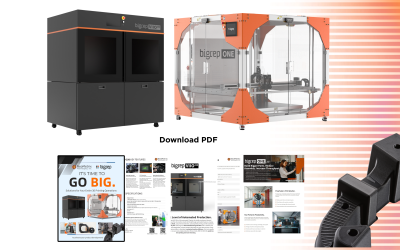 Evaluate the New BigRep ONE.5X and VIIO 250 Large-Format 3D Printers for Industrial Manufacturing