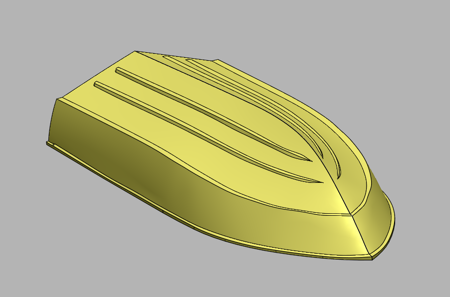 Isometric Scale Boat Model