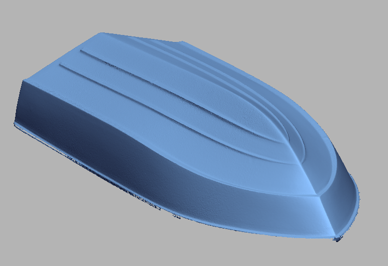 Isometric Scale Boat Scan Data